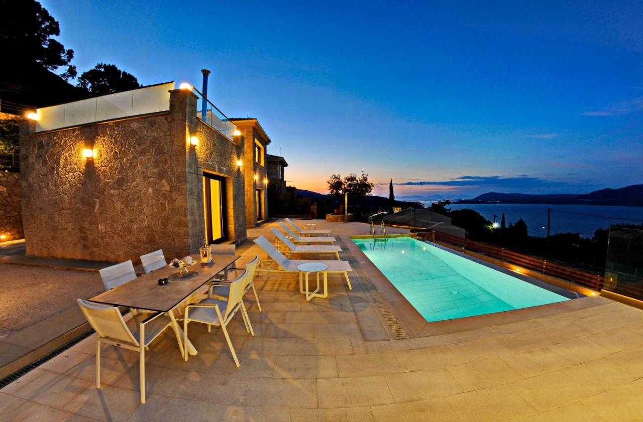 Ionian Stone Luxury Villa Νικιάνα Εξωτερικό φωτογραφία