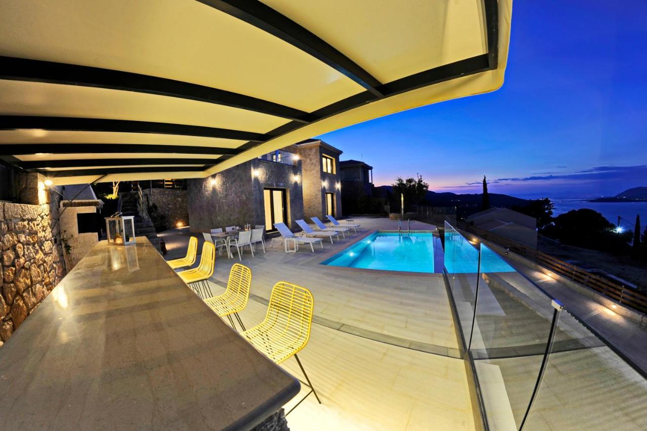 Ionian Stone Luxury Villa Νικιάνα Εξωτερικό φωτογραφία