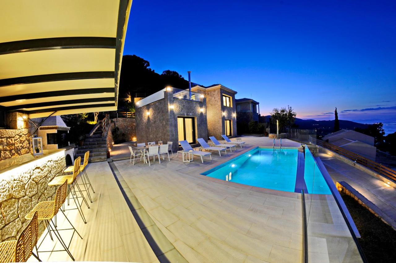 Ionian Stone Luxury Villa Νικιάνα Εξωτερικό φωτογραφία