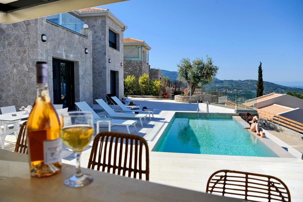 Ionian Stone Luxury Villa Νικιάνα Εξωτερικό φωτογραφία